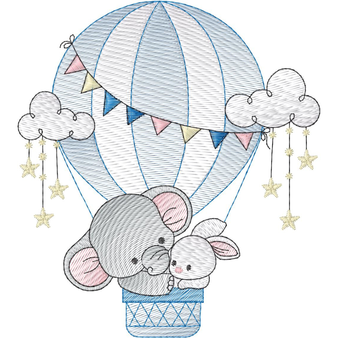 Elefantito y Bunny Aventurando