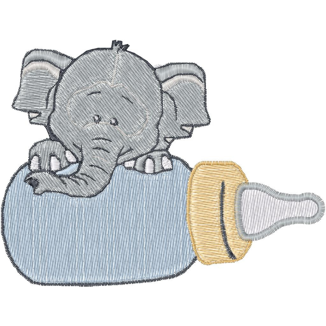 Elefantito y su Botella