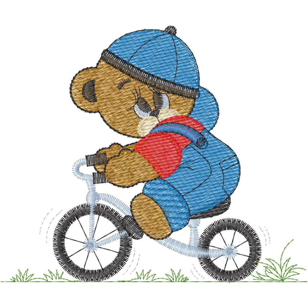 Osito en Bicicleta