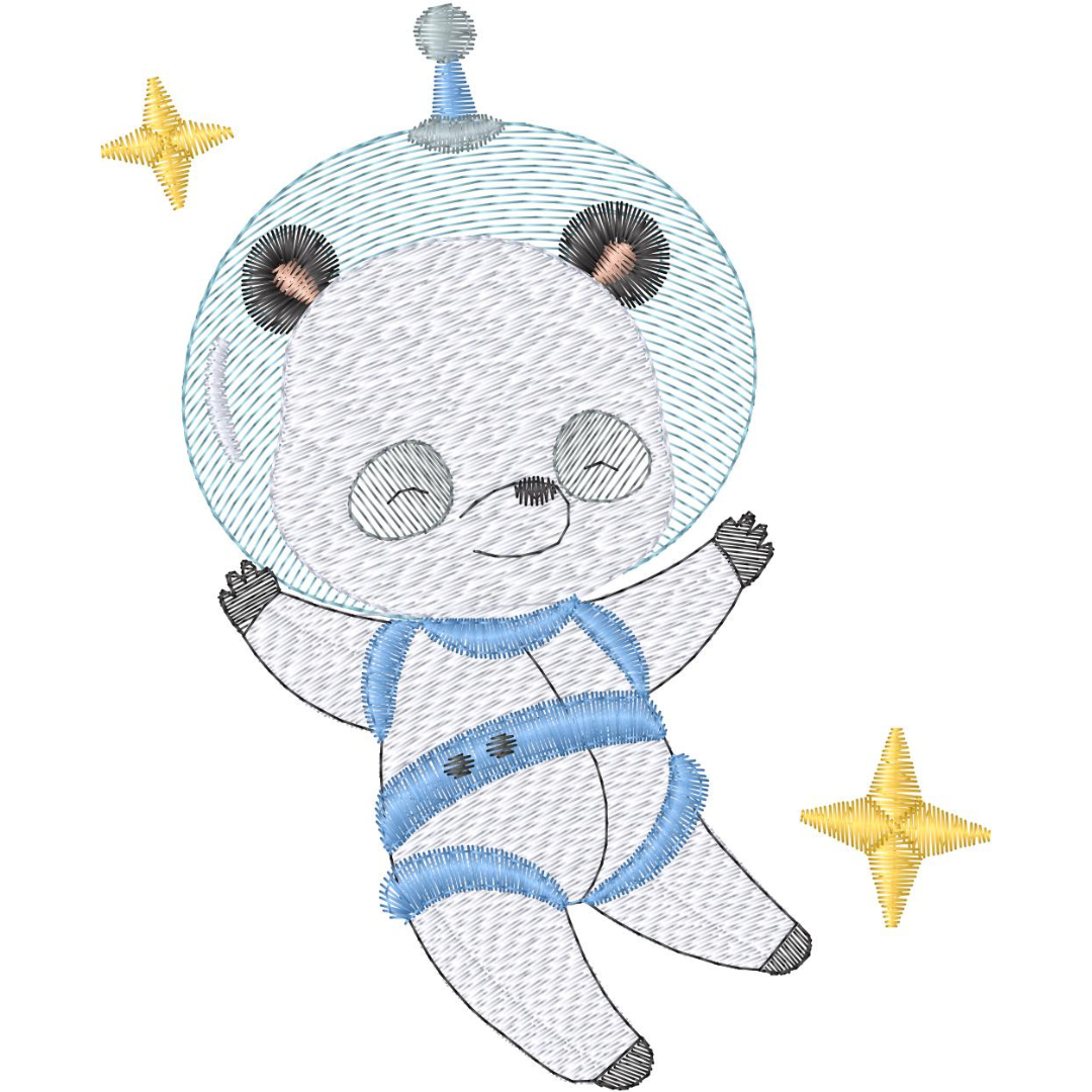 Oso Panda Astronauta