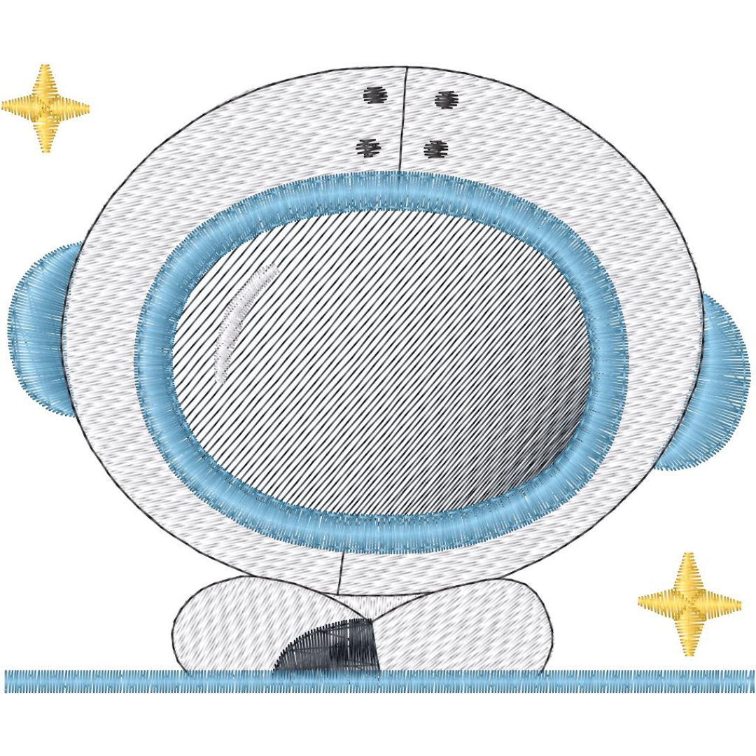 Astronauta Peek A Boo