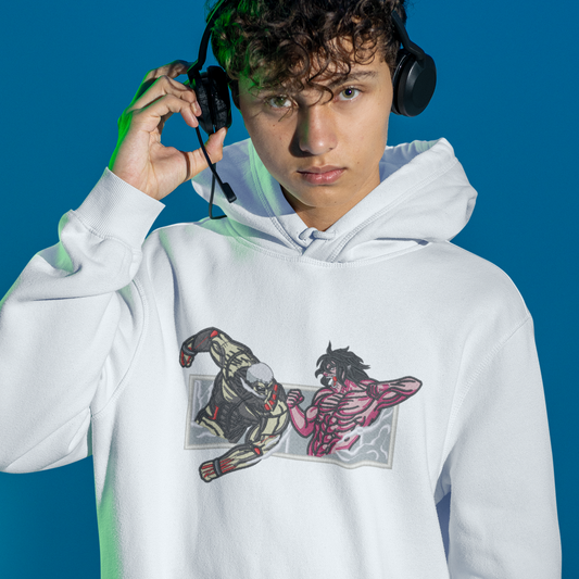 Hoodie Bordado AOT Fight