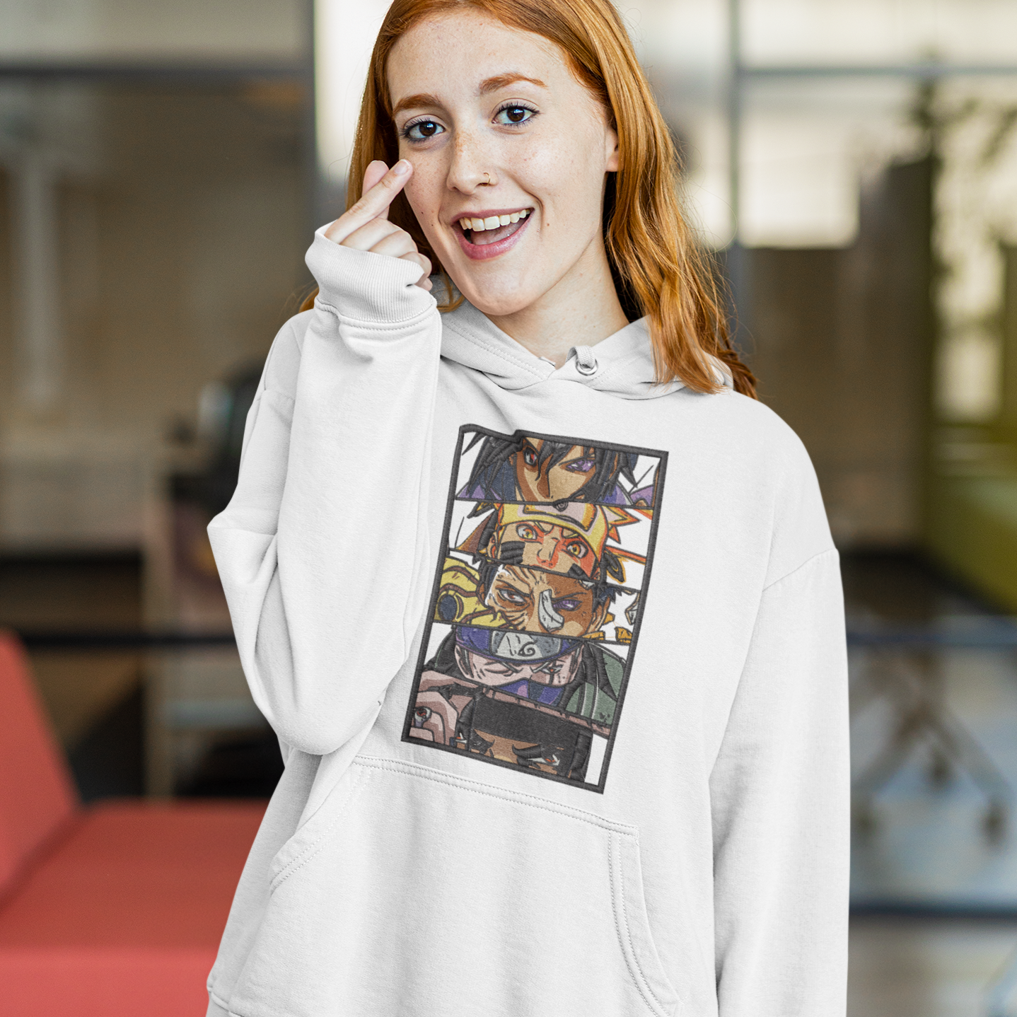 Hoodie Bordado N Art