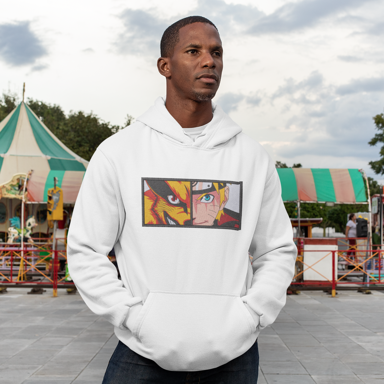 Hoodie Bordado N Fox