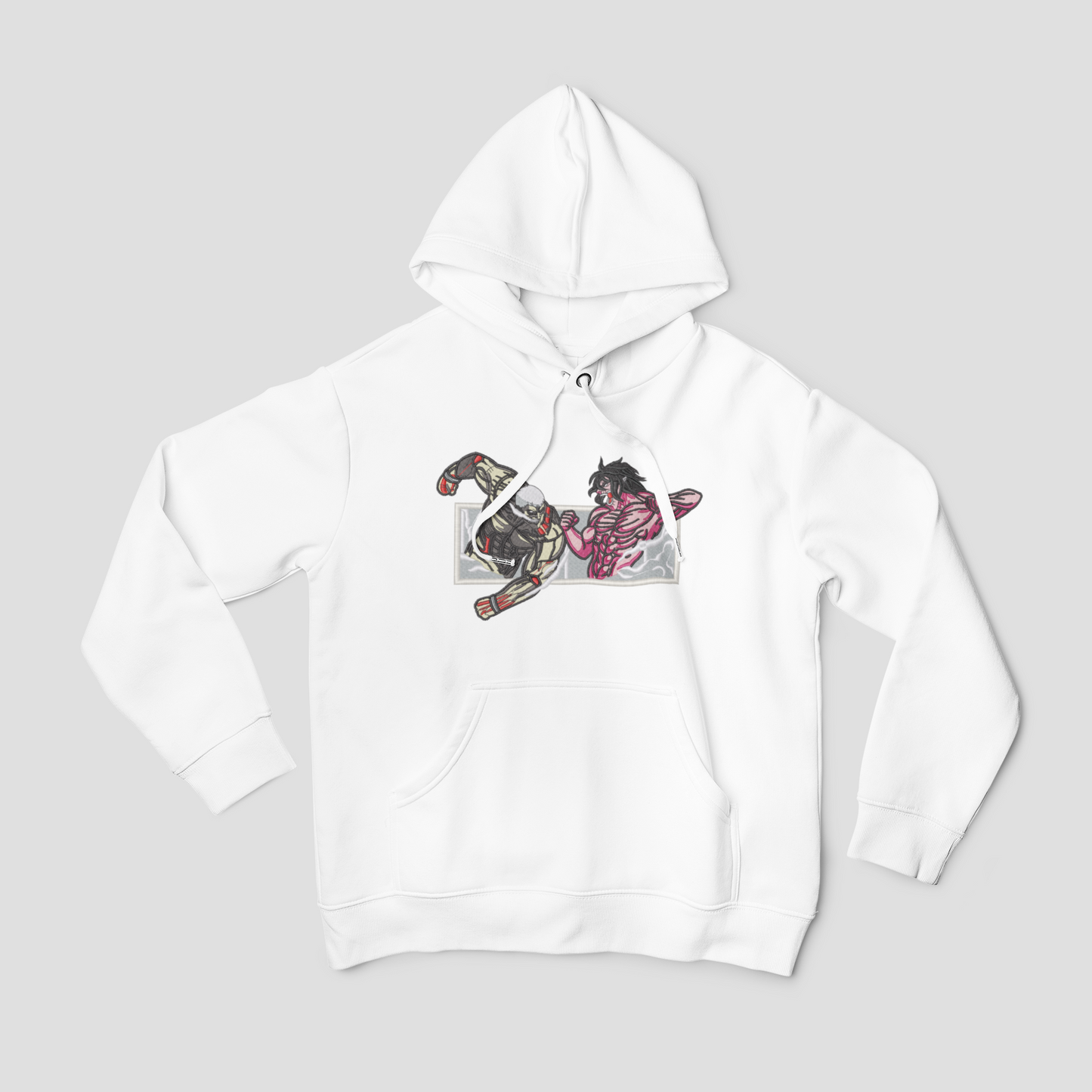 Hoodie Bordado AOT Fight